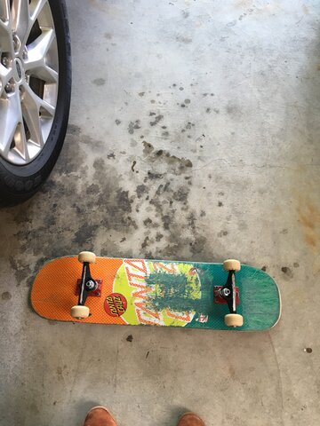 I started skateboarding