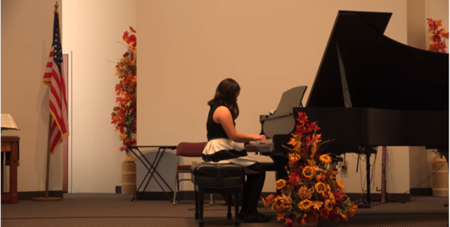 First Piano Recital