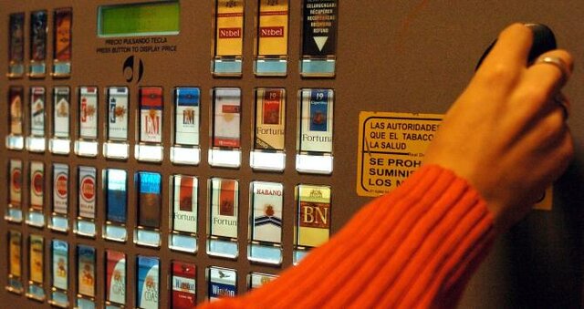 Máquinas de cigarros