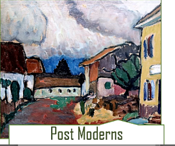 1940 – 2000 – POST MODERNS