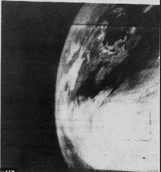 primera imagen espacial obtenida por el Explorer 6