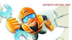 decreto 1607 de 2002
