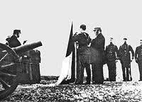 Toma de posesión del Estrecho de Magallanes.