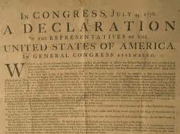 Declaration of independence