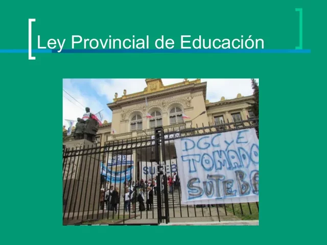 Ley de Educación Provincial 13.688
