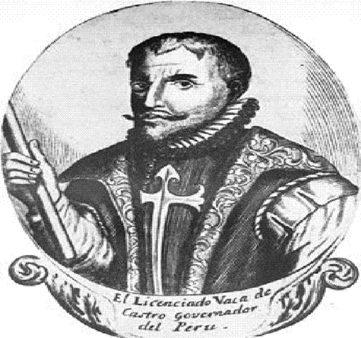 Vaca de Castro quien consigui ayuda de los pizarristas lo derroto en la Batalla de Chupas