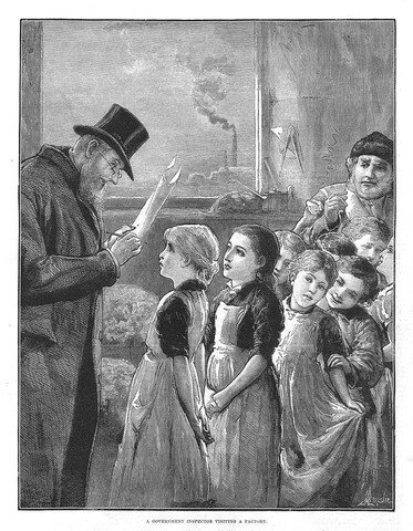 (1867) Ley que nombraba a los inspectores en las fábricas.