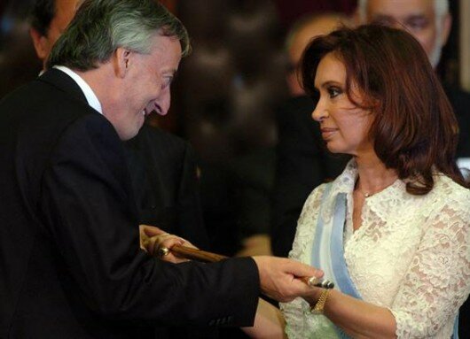 Asunción de C. Fernández de Kirchner