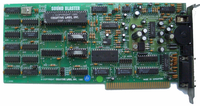 Sound Blaster 1.0 sound card was invented