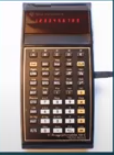 Apparition des premiers calculatrice électronique comme le Texas instruments TI 33C