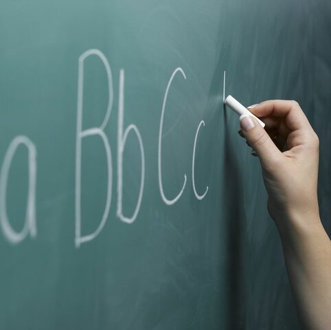 Reading Lesson in School