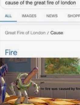 The great London fire