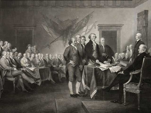 Declaration of Independence adopted