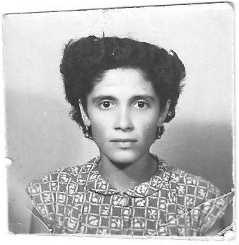 Birth of my Grandmother Estela Martínez