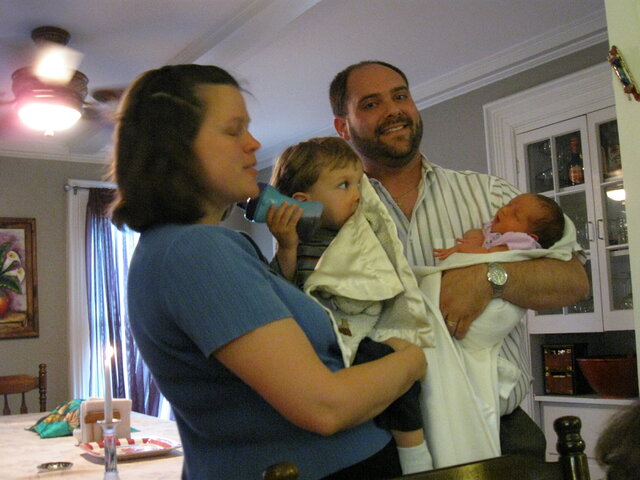 Second child, Elisheva Noa (Ellie), born