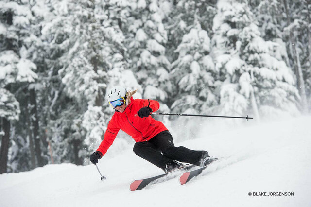 Ma première fois au ski alpin