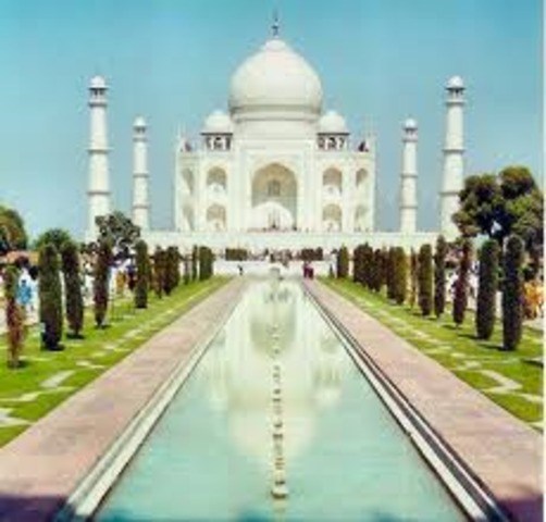 The Taj Mahal is Built