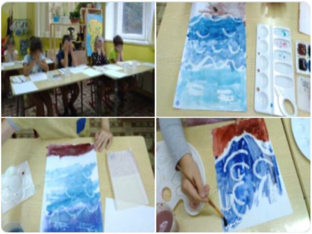 НОД  с воспитанниками «Море волнуется раз…»