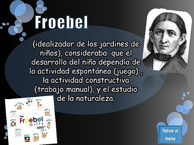 LA EDUCACIÓN SEGÚN FRIEDRICH FROEBEL