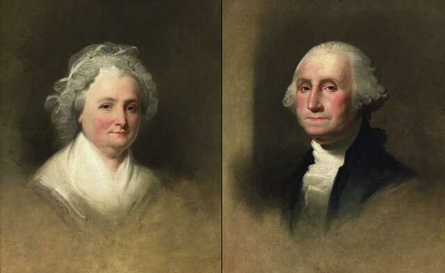George and Martha Washington