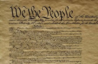 US Constitution signed