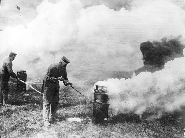 Development of Mustard Gas