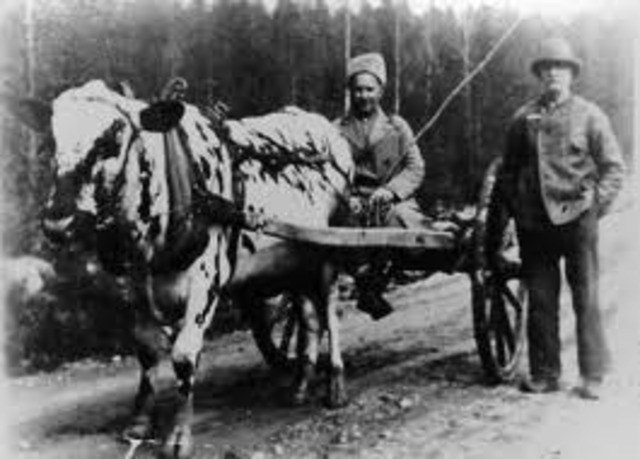 hon åkte till sin faster i Karlskoga.