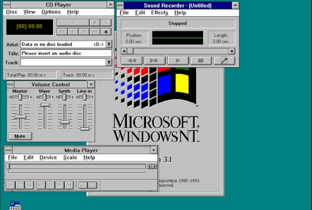 windows NT 3.1
