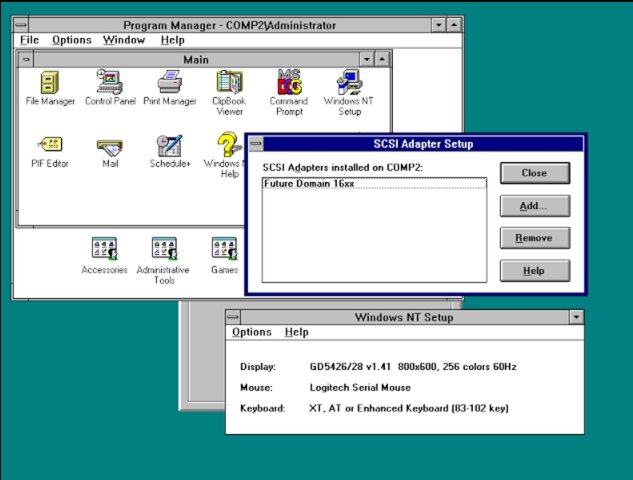 windows NT 3.5 / 3.51