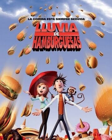 LLUVIA DE HAMBURGUESAS