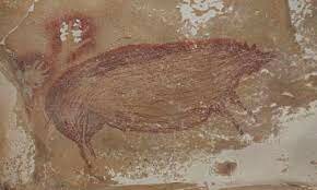 Oldest cave painting
