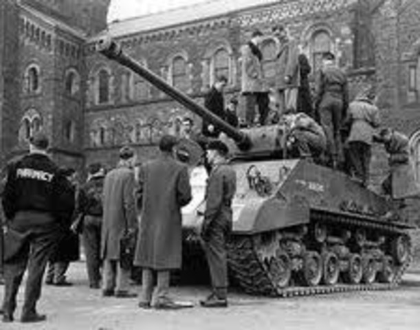 The devastating World War II