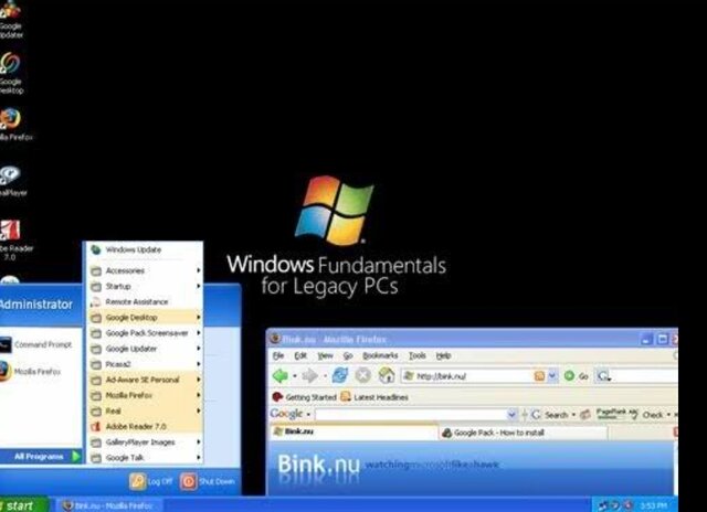 Windows Fundamentals for legacy Pcs (WinFLP)