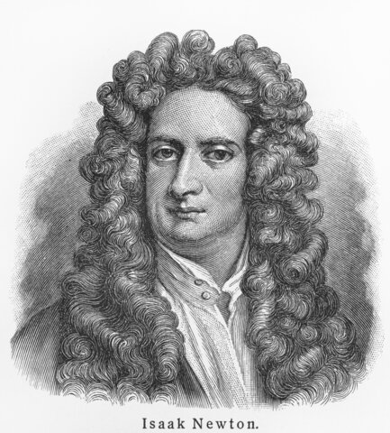 Teorema del binomio, Isaac Newton