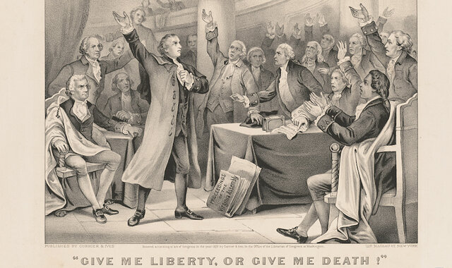"give me liberty give me death"