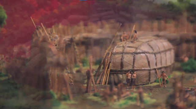 Los Iroqueses y la casa larga (Siglo IX-X)