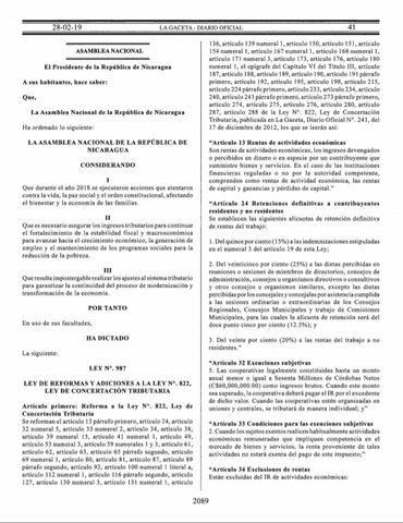 Tercera Ley de Reforma a la Ley de Concertación Tributaria