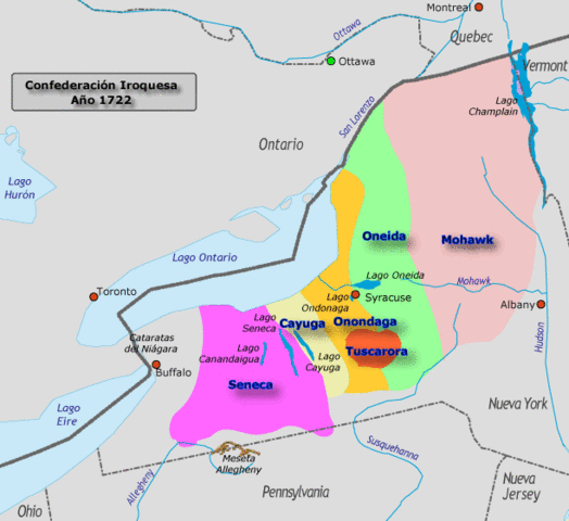 la confederación iroquesa