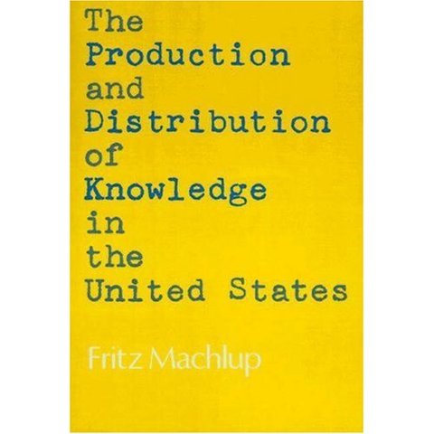 Fritz Machlup - Knowledge Industry - 1962