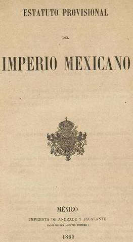 Reglamento Provisional Político del Imperio Mexicano