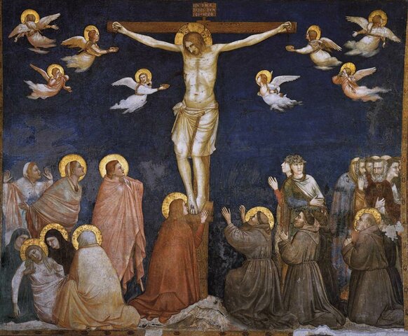 CROCIFFISIONE DI ASSISI -CIMABUE-