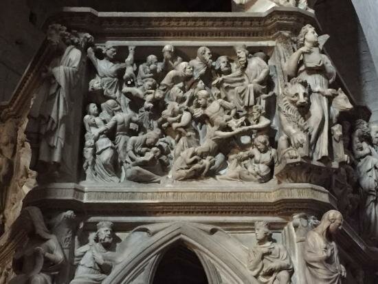 PULPITO DI SANT'ANDREA A PISTOIA -GIOVANNI PISANO-