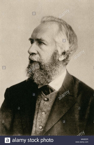 Ernest Haeckel y E. Ray Lankester en 1877