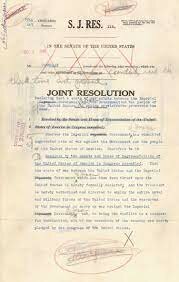 War Powers Resolution