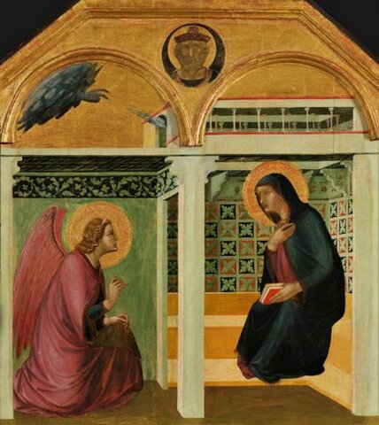 ANNUNCIAZIONE -AMBROGIO LORENZETTI-