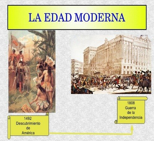 EDAD MODERNA -( 1492 al 1789)  (XVI   XVII   XVIII)