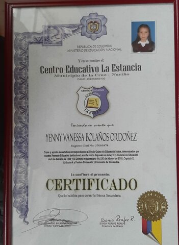 Graduación básica primaria