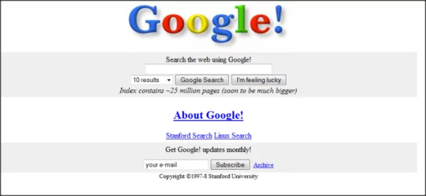 La fundación de "Google"