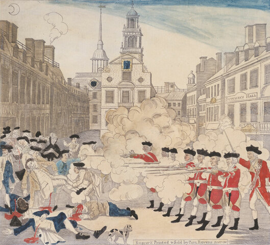Boston Massacre Occurs