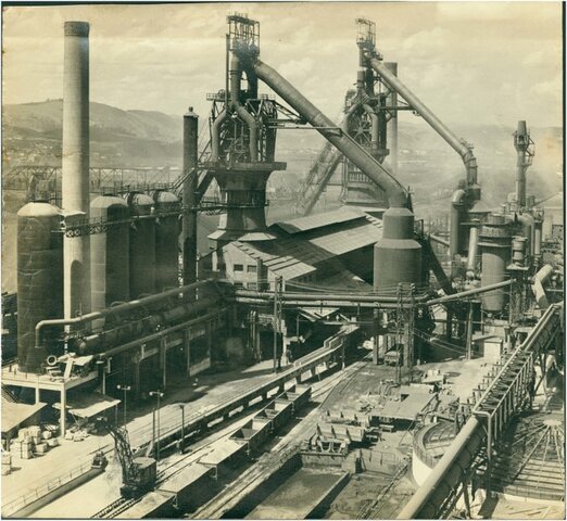 Construção da Companhia Siderúrgica Nacional (CSN)